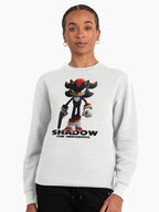 Shadow Dark Power Pullover - Ultimate Lifeform Fan Apparel White