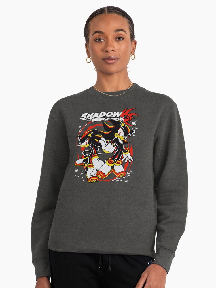 Artistic Sonic the Hedgehog - Abstract Style Creative Hoodie Charcoal Heather
