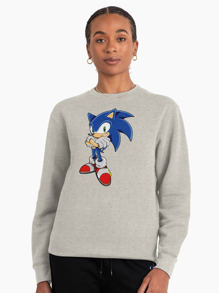Sonic Essential Brand Hoodie - Timeless Hero Sweatshirt Oatmeal Heather