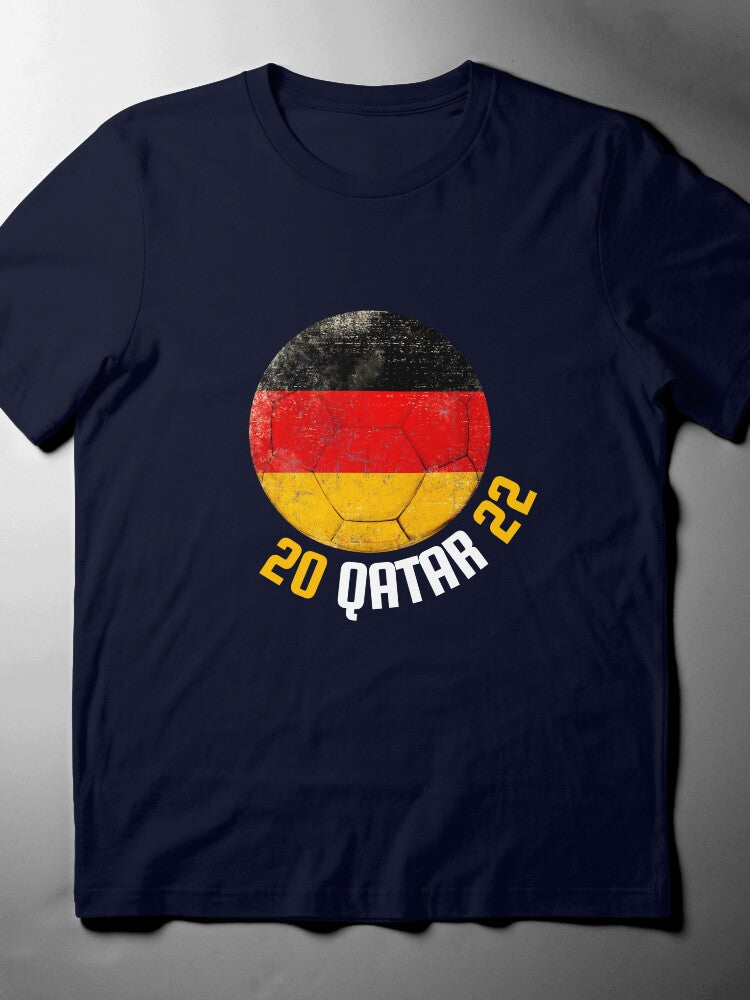 German Flag Celebration Tee - National Football Fan Apparel