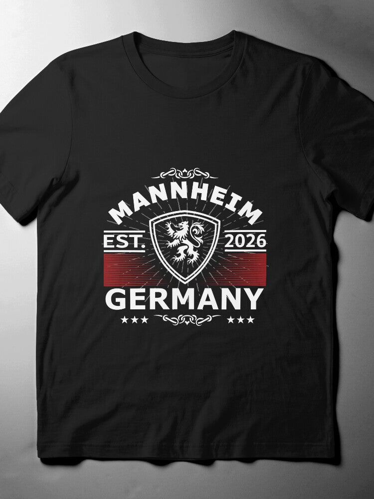 Mannheim Square City Shirt - German Landmark Landmark Tee
