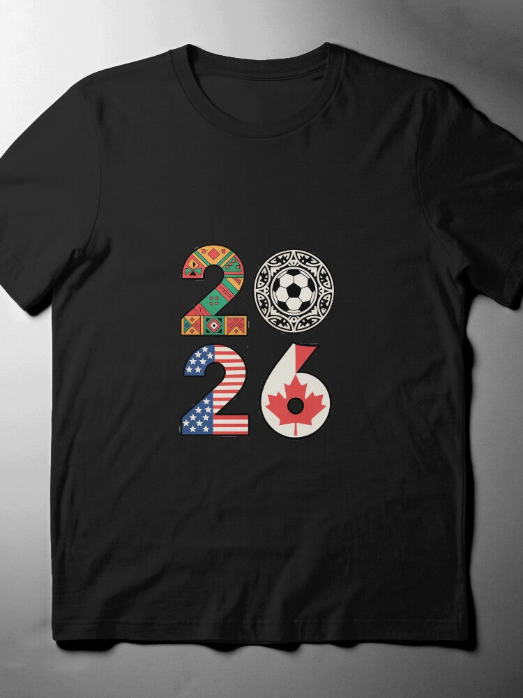 2026 World Cup Tournament Tee - Global Soccer Celebration