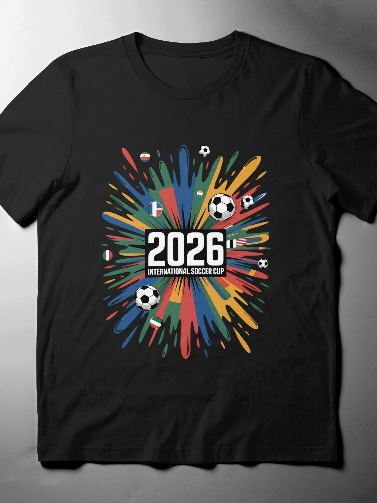 Canada New Year 2026 Shirt - Golden Maple Leaf Minimalist Tee