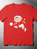Belgium Football Ball Flag Tee - Red Devils Soccer Fan Gear