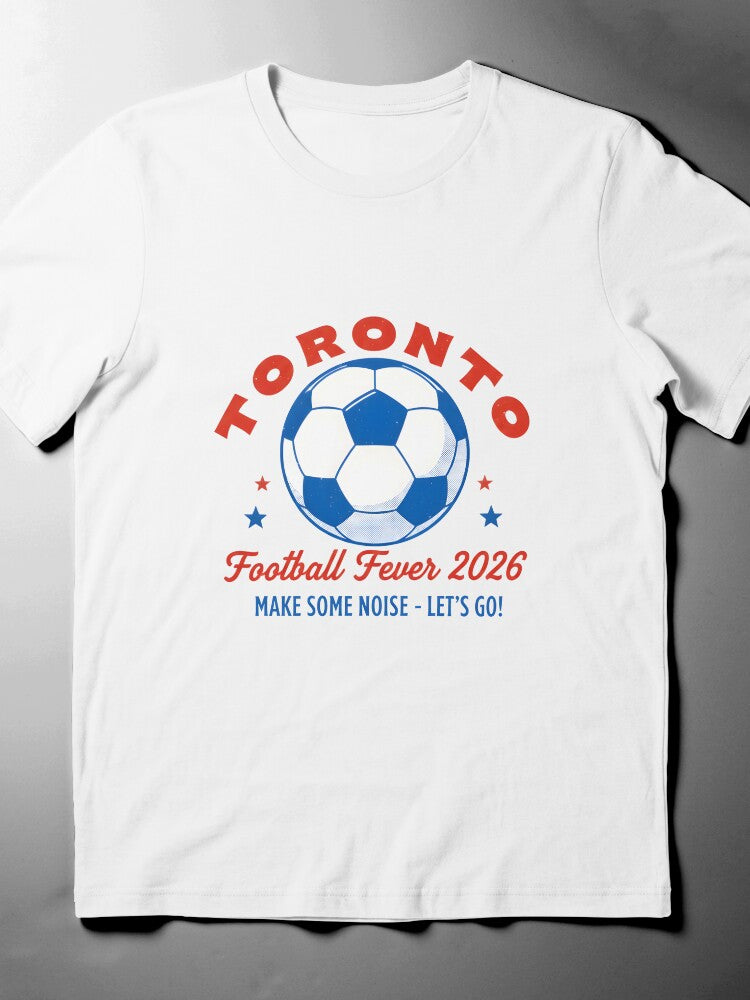 World Map Golden Football 2026 Tee - Global Soccer Fan Art