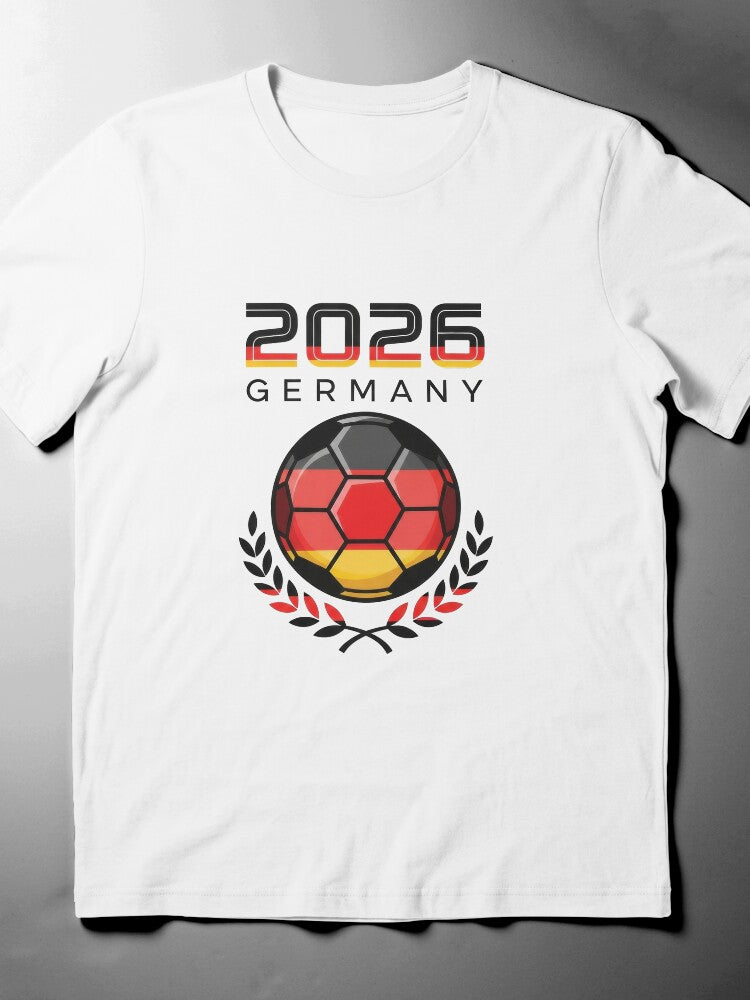 Germany 2024 Football Fan Tee - European Championship Apparel