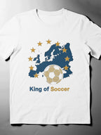 Euro 96 Retro England Shirt - Classic Football Tournament Tee