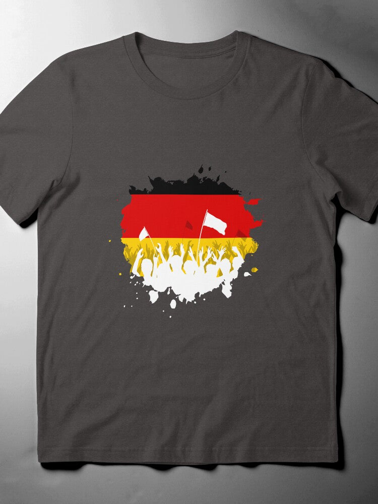 German Women's Team Soccer Tee - National Football Fan Apparel